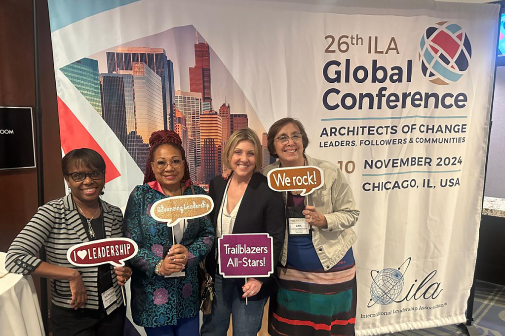 Dr. Cris Wildermuth explores the future of leadership during the International Leadership Association&nbsp;conference.