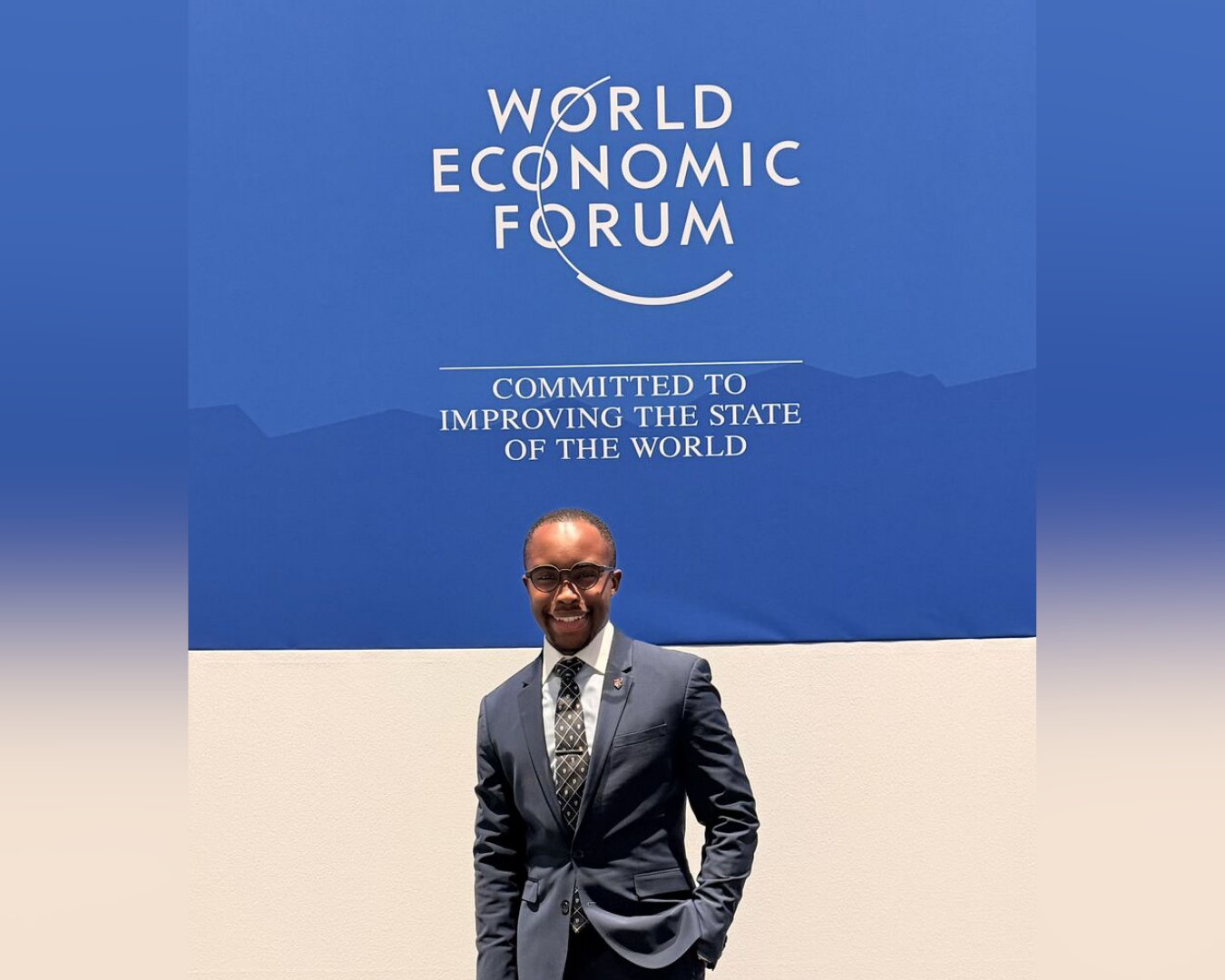 Barry University Student Josiah Manners Attends 2026 World Economic Forum