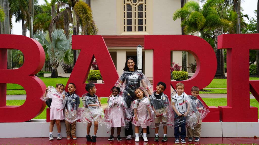 VPK Students Visit Barry University After Surprising Their Teacher and New Barry Alumna at&nbsp;Commencement