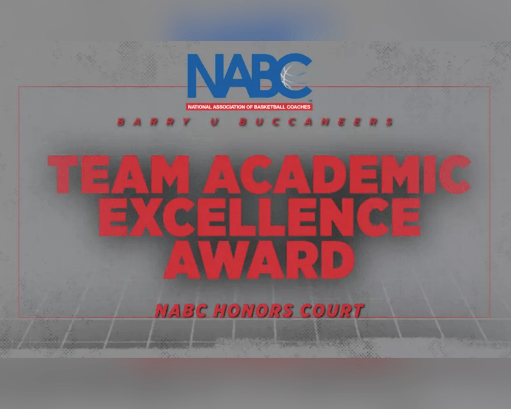 Barry University Men’s Basketball Earns NABC Team Academic Excellence&nbsp;Award