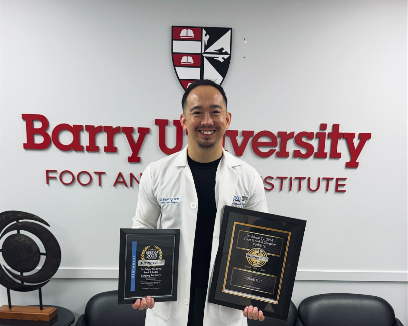 Barry University Professor Named North Miami Beach’s Best Podiatrist for 2026